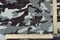 Gray-Multi Famous Maker Camouflage Printed Stretch Tricot Swimwear Fabric By the Yard